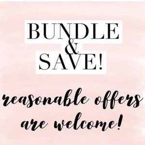 Bundle and save! All offers welcome ❤️